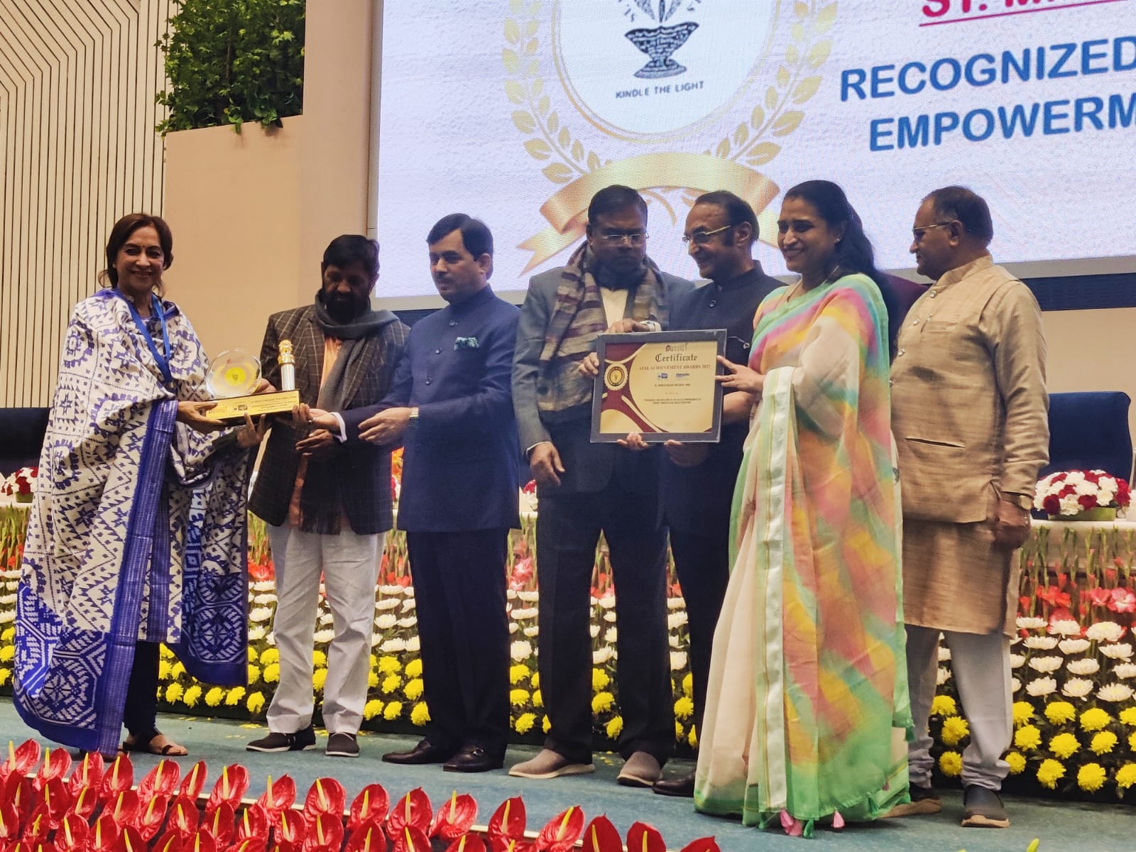 SMC-Atal Achievement Award 2022 at Vigyan Bhawan N Delhi [1] 